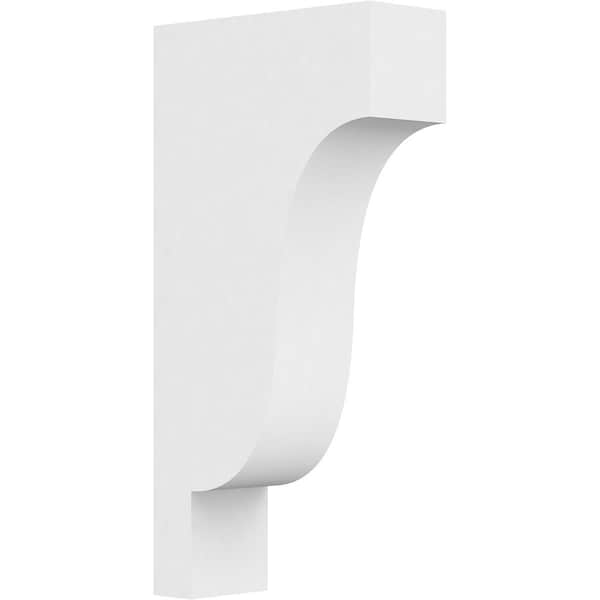 Ekena Millwork Standard Newport Architectural Grade PVC Corbel, 3"W x 9"D x 18"H CORP03X09X18NEW - main